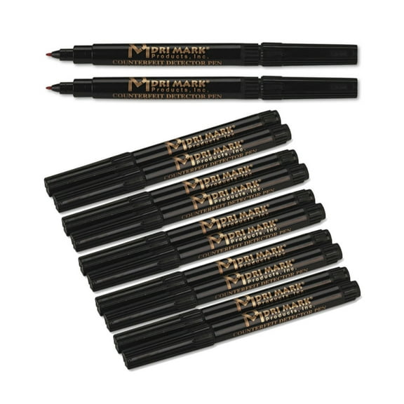 Dri-Mark 351R1 Smart Money Counterfeit Bill Detector Pen for U.S. (Pack of 12)