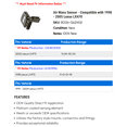 thumbnail image 2 of Air Mass Sensor - Compatible with 1998 - 2005 LX470 1999 2000 2001 2002 2003 2004, 2 of 2
