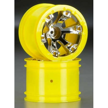 7275 Wheels Geode 2.2" Yellow Beadlock 1/16 Summit (2)