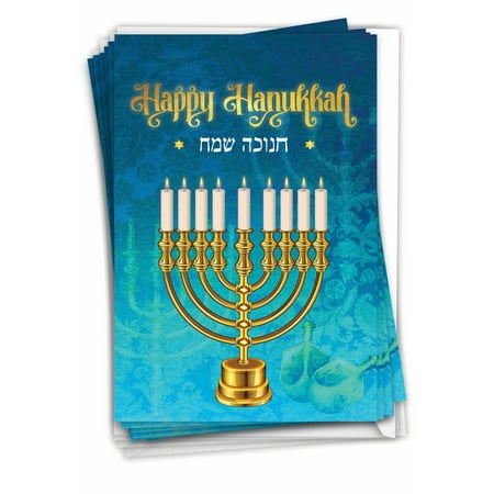 Hanukkah Lights Greeting Cards Boxed Set of 12