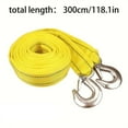 thumbnail image 3 of Euha Heavy-Duty Tow Strap With Hooks, 2 Inches by 20 Feet, 10,000-Pound Capacity, 3 of 9