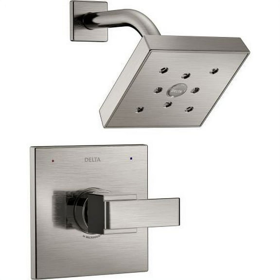 Delta Ara Monitor 14 Series H2Okinetic Shower Trim, Stainless