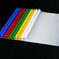 thumbnail image 4 of Professional Presentation Binders with Sliding Bars, Clear Heavy Duty Report Covers for 100 Sheets, A4/Letter Size Document Organizer, Tax & Music Portfolio Folders (Solid Green), 4 of 6