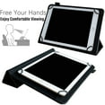 thumbnail image 4 of Universal 8 inch Tablet Case, Dteck Slim Folio Flip Protective Case Cover with Tri Fold Stand for iPad mini/Samsung Tab A 8.0/Onn 8.0/Lenovo Tab M8 all 7.5-8.5 inch Tablet,Black, 4 of 5