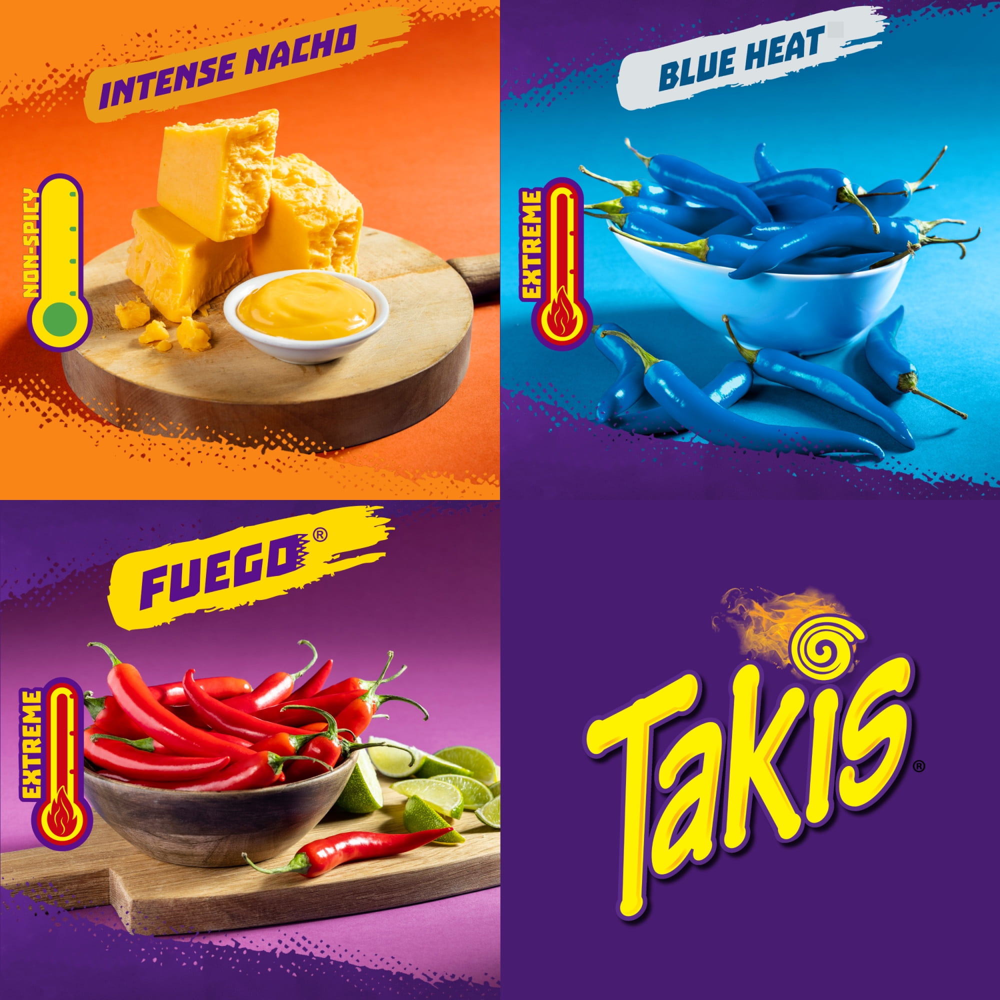 Takis Multi Snack Mix Bags, 18 pc / 1 oz Hero Variety Pack Takis Multi Snack Mix Bags, 18 pc / 1 oz Hero Variety Pack