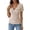 t shirts 40#Khaki, variant on Womens T Shirts Deep V Neck Short Sleeve Soft Everyday Basic Tee Breathable Top for Ladies Elegant Versatile Casual Outdoor T-Shirt