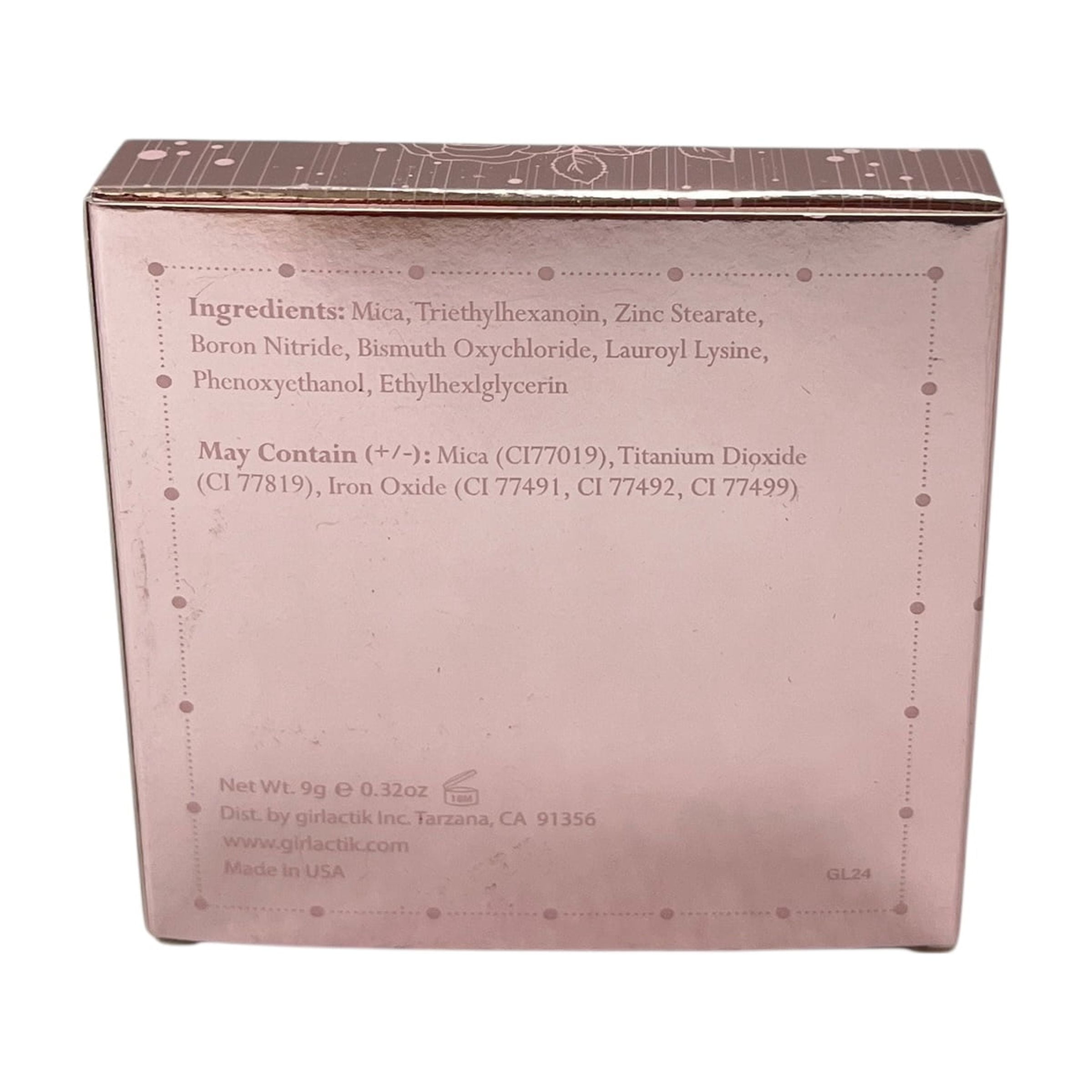 girlactik Luminous Face Powder – Light – 9 g / 0.32 oz
