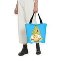 thumbnail image 5 of Kll Tote Bag For Women Sunflower Gnomes Print Shopping Grocery Reusable Bags For Office School Shopping Travel, 5 of 7