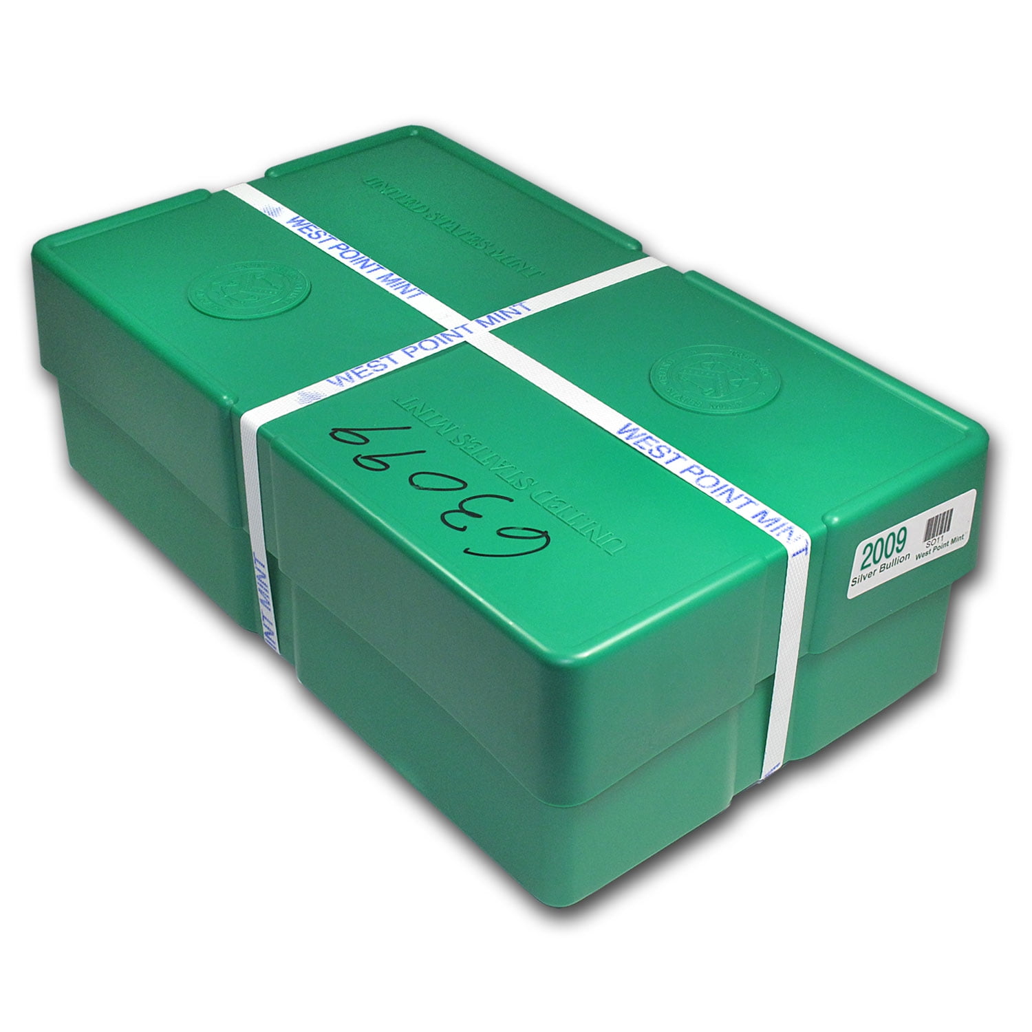 2009 500-Coin American Silver Eagle Coin Monster Box (Sealed)