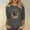 Gray(New), variant on PNTUTB Women's 3/4 Sleeve Western Style Printed Casual T-shirt