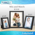 thumbnail image 3 of Icona Bay 4x6 Black Picture Frame, Classic Style, Lakeland Collection (US Company), 3 of 6