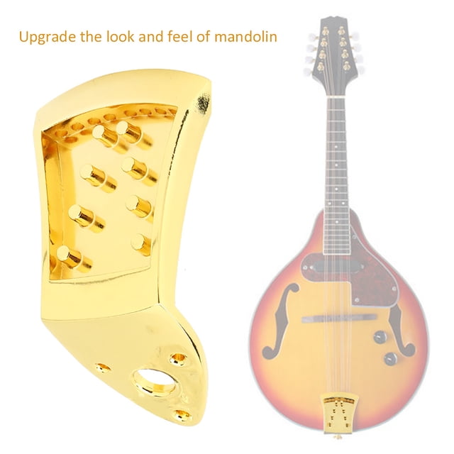 Cordal De Mandolina Triangular, Fácil De Transportar Cordal De 8 Cuerdas, Escuela Para El Hogar Mandolina Aula De Música Exhibición De Sala De Piano Accesorios Para Instrumentos