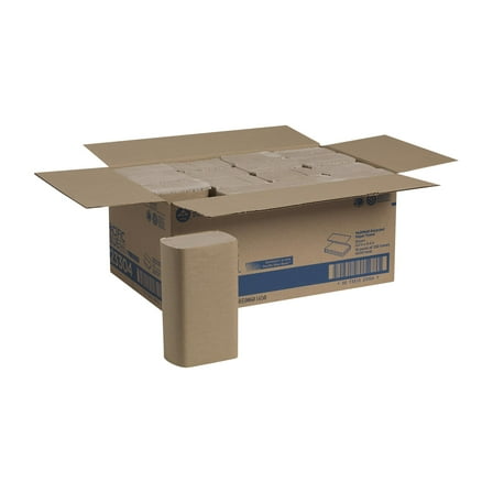 Pacific Blue Basic Recycled Multifold Paper Towels (23304), Brown, 250 Towels/Pack, 16 Packs/Case