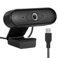 thumbnail image 2 of Shi Le Yi 1080P HD Webcam with Microphone, USB Driver-free, Noise-cancelling, Black, 2 of 11