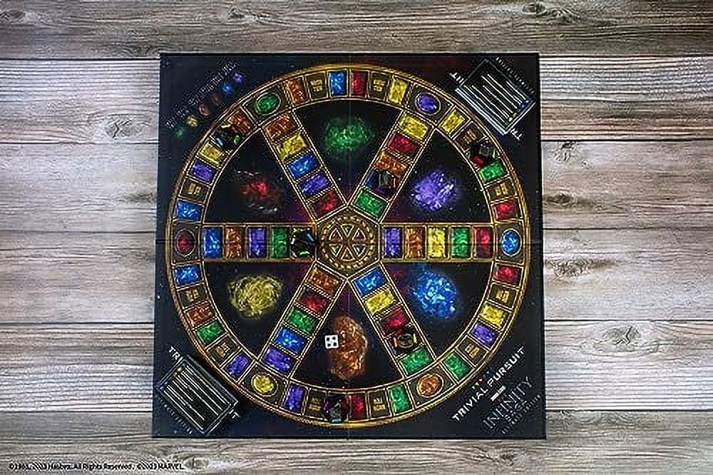 Marvel The Infinity Saga Trivial Pursuit Board Game