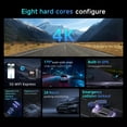 thumbnail image 4 of SJCAM M60 4K 30FPS Dash Cam Front for Car GPS Dashboard Camera Recorder Dashcam 170° Wide Angle Built-in WiFi Night Vision with 2.0 Inch TFT Screen Type-C Power Supply, 4 of 8