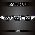 thumbnail image 3 of Attack Graphics Elite Number Plate Backgrounds for Yamaha TTR125L 2002, 3 of 4