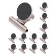 thumbnail image 4 of 12 Uds. Imanes Clips Fuertes para Nevera Magnéticos Metal 38mm Ancho Refrigerador, 4 of 5