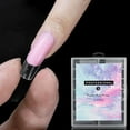 thumbnail image 3 of Lubelski 120 Pcs/ensemble Embout d'Extension d'Ongle Gradué Embout d'Extension d'Ongle Transparent Construction Rapide Moule à Ongles pour Manucure, 3 of 7