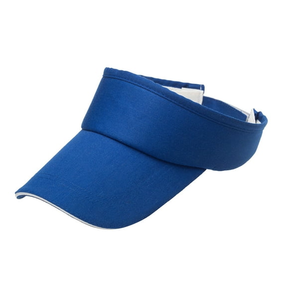 FOLOYORI Sports Sun Visors for Women Cotton Sun Visors Blue 1Pack for Summer