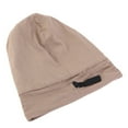 thumbnail image 2 of Sombreros Minnieouse Otoño Invierno Skullies Gorros Turbantes Ajustable Hijabs Negro, 2 of 6