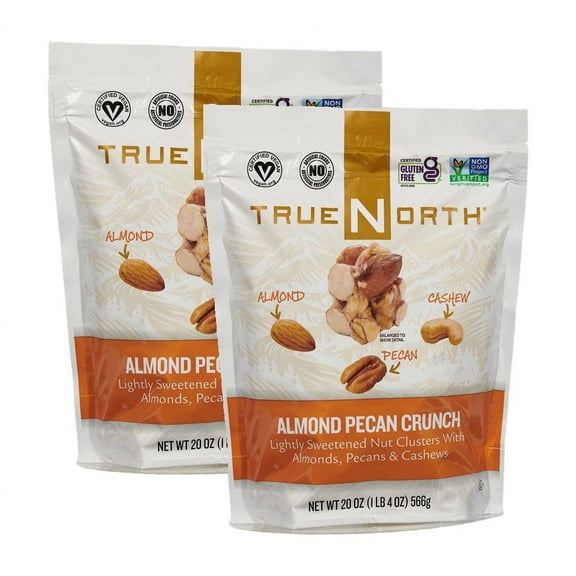 2 Pack | True North Almond Pecan Crunch (20 oz.)