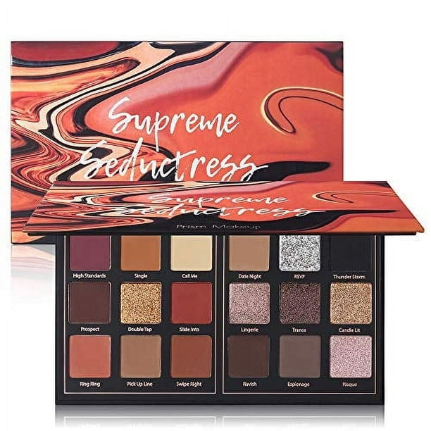 Paleta de Sombras de Ojos Prism Makeup 18 Colores Seductora