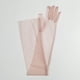 thumbnail image 4 of Guantes transparentes de hilo superlargo de 70 cm de color negro, blanco y rojo para fiesta de Halloween con temática de comercio exterior, 4 of 5