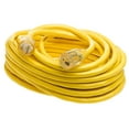 thumbnail image 1 of Southwire Jaune Veste Rallonge Extra Robuste - Câble d'Alimentation pour Outils et Équipements Extérieurs - SJTW Calibre 10 avec Extrémité Éclairée et Fiche Moulée -, 1 of 10
