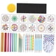 thumbnail image 2 of 42x Mandala Rock Dotting Set Mandala herramientas de pintura Plantillas Mandala Rock Painting Tool para dibujo de tela Decoración de, 2 of 8