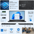 thumbnail image 3 of Dell 15.6" FHD Touchscreen Laptop • Intel Core i5-1334U (10 cores) • 32GB DDR5 RAM • 1TB SSD • Intel Iris Xe Graphics • Wi-Fi 6 • Copilot AI • Office 365 for The Web • Win 11 Pro, 3 of 8