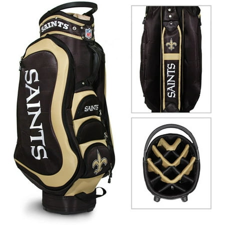 Team Golf NFL New Orleans Saints Medalist Golf Cart Bag