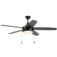 thumbnail image 4 of Craftmade  52" Phaze Energy Star 5 Blade Ceiling Fan Flat Black  - Pull Chain, 4 of 19