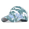 thumbnail image 3 of ZHENHONG Womens Baseball Caps Topless Athletic Sunproof Hats Cotton Sweatband Hats Cozy Tie Dye Visor Hat Green, 3 of 4