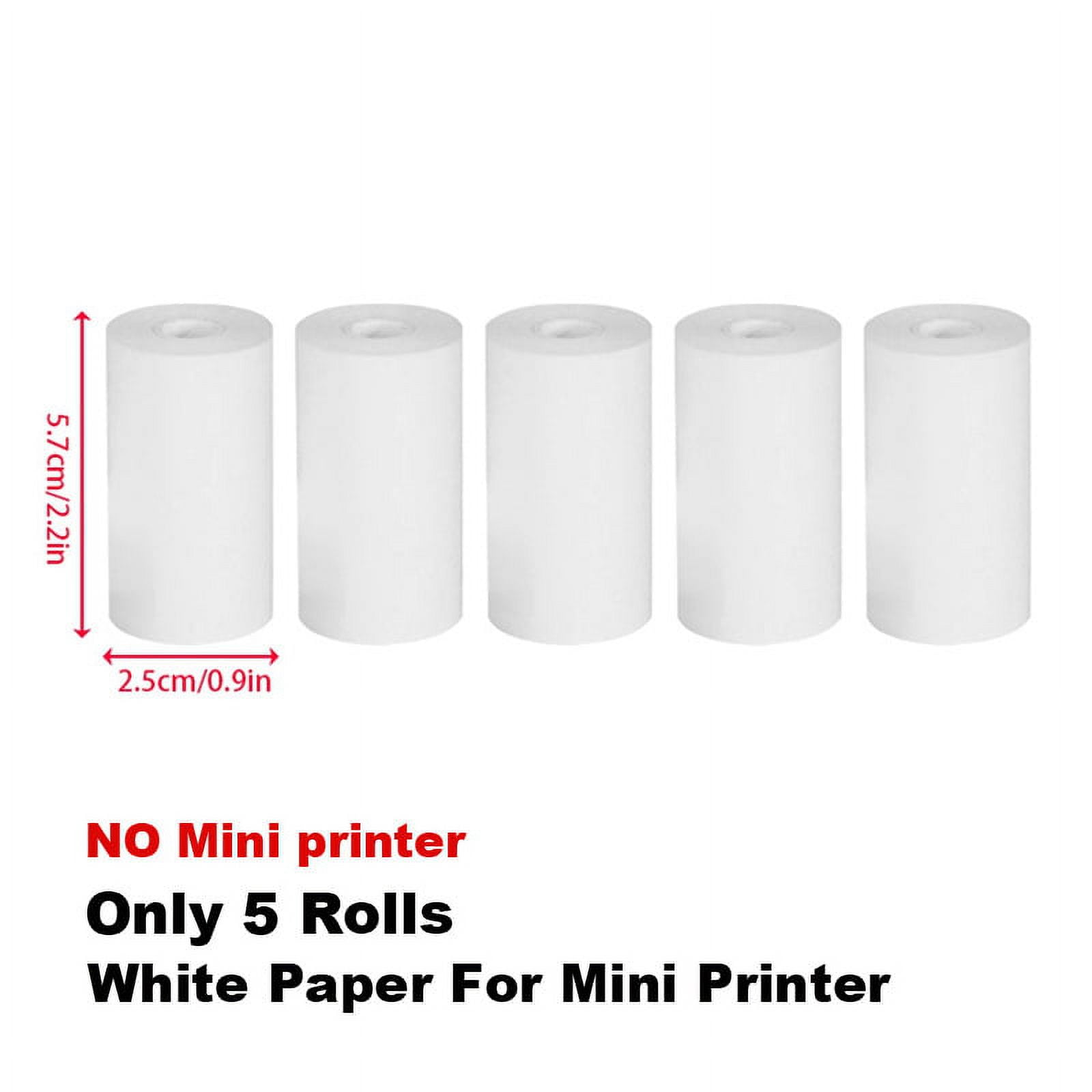 Mopoin Mini Printer, Thermal Printer Mobile Phone Printer Portable Photo  Printer Mini Photo Printer for Smartphone Compatible with Android iOS with  14 Rolls Printer Paper for Students, Office Workers: : Computer 