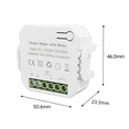 TUYA Smart Life WiFi Energy Meter 120A with On/Off 1 Transformer PV ...