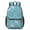 Unicorn and Flower, variant on Unicorn and Flower Blue Pattern 17" School Backpacks for Teens,Waterproof Oxford Fabric,S-Shape Padded Straps for School,Travel,Hiking,Camping