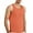 Orange, variant on JTieacloth Heavy Weight T Shirt Men Sleeveless Solid Vest Tops Casual Popularity Side Wide Fork Fitness Sports Garment Loose Vest