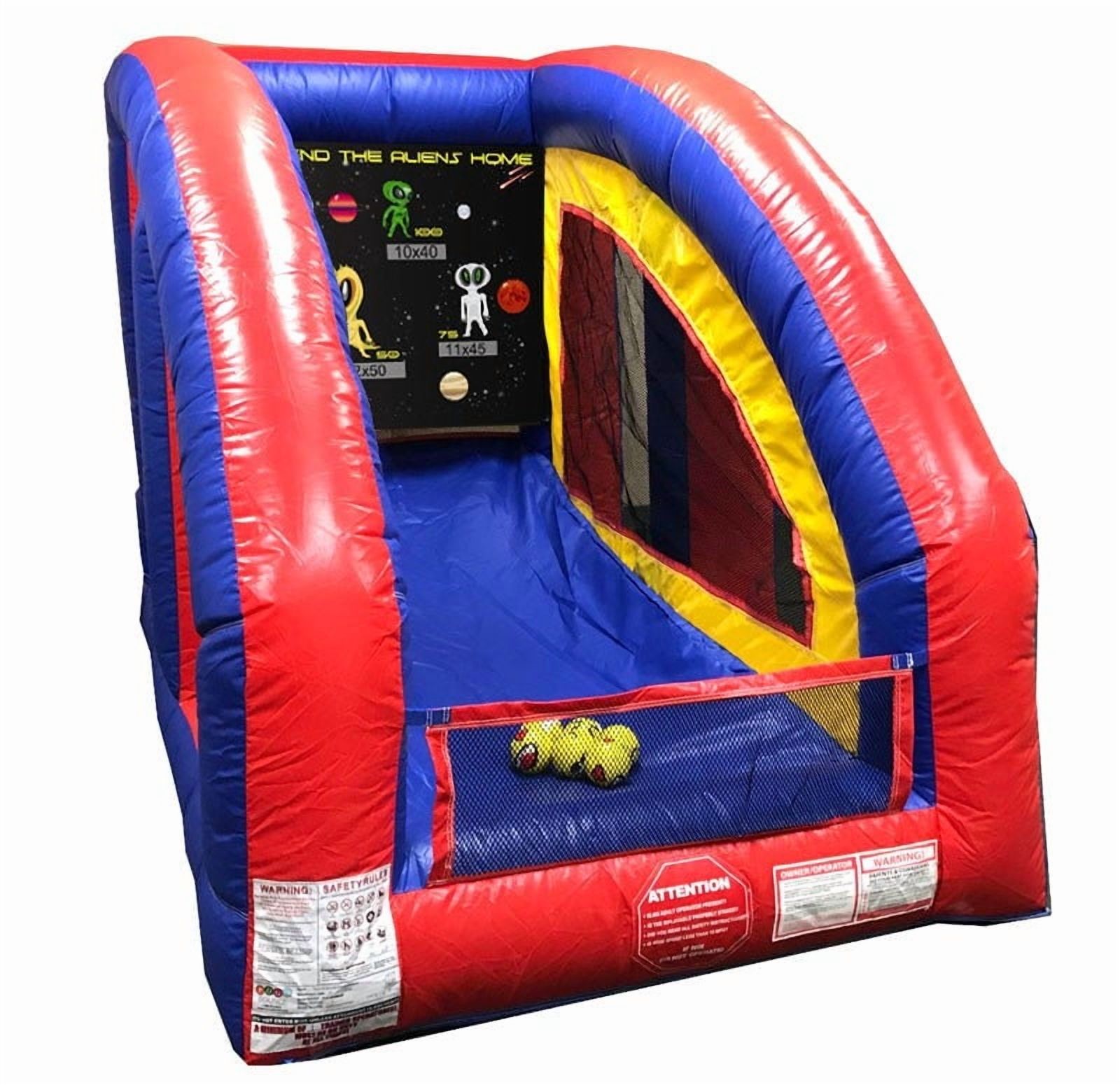Pogo UltraLite Commercial Inflatable Air Frame Game, Send the Aliens Home