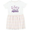 thumbnail image 3 of Inktastic I Love My Mommy Girls Toddler Dress, 3 of 5