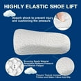 thumbnail image 4 of Gray Arch Support Pads,1In Arch Support Shoe Lifts for Leg Length Discrepancy,Shock Absorption Heel Lift Insole to Make You Taller(1 Pair), 4 of 6