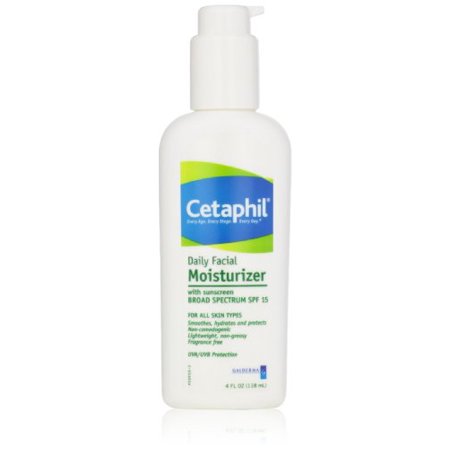 Cetaphil Daily Facial Moisturizer With SPF 15 4oz Each