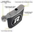 thumbnail image 3 of Ottawa Redblacks Flask 8 Oz Stainless Steel Flagon With Pu Leather Design, 3 of 6
