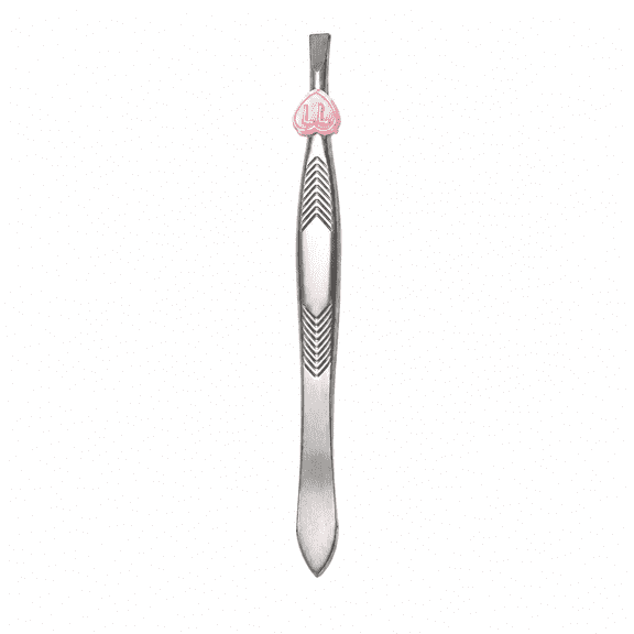 Verdlora Stainless Steel Tweezers,Flat Tip Eyebrow Tweezers for Women Facial Hair Removal,Precision Slanted Tweezers for Beauty Grooming and Brow Shaping