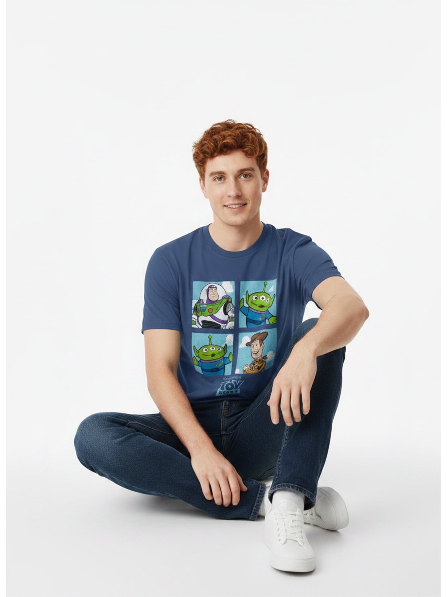 Toy Story, Men's & Big Men's Graphic Tee, Four Box, Sizes S-3XL