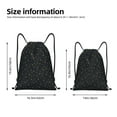 thumbnail image 4 of Kdxio Constellation Print Drawstring Backpack Bag,Waterproof Draw String Back Sack, Gym Drawstring Bags Swim Bag For Unisex, 4 of 9