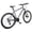 Foraker Charcoal, variant on 5Seconds PARAMOUNT 100 Hybrid Bicycle, Lightweight Aluminum Frame 21- Speed Bike with Trigger Shifters, and Mechanical Disc Brakes - Black