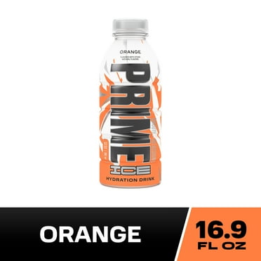Prime Ice Hydration Sports Drink, Orange Chill, 16.9 fl oz, Bottle