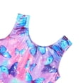 thumbnail image 3 of BAOHULU Girls Gymnastics Leotards Toddler Unitard Kids Short Tank Biketard Dance Clothes, 3 of 6