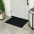 thumbnail image 6 of Mohawk Home Big Welcome Impressions Outdoor Polyester Door Mat, Onyx, 1' 6" X 2' 6", 6 of 6